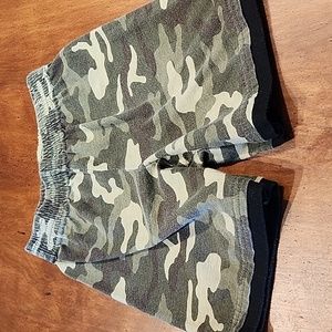Little boy camouflage shorts
